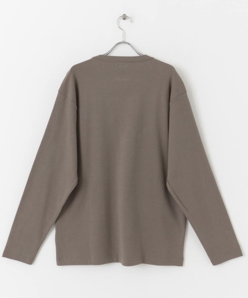 MANUAL ALPHABET(マニュアル アルファベット)の「MANUAL ALPHABET MIL FLEECE CREW-NECK T-SHIRTS(Tシャツ/カットソー・メンズ・グレー/モカ・2/3)」の10枚目の写真