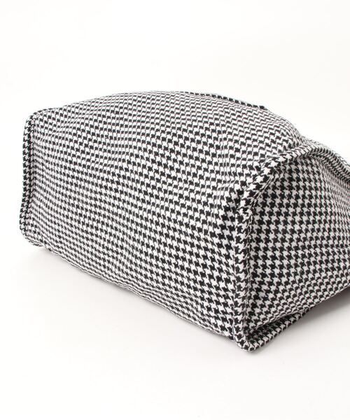 STYLEBLOCK（スタイルブロック）の「千鳥格子柄トートバッグ（トートバッグ・レディース・ダークグリーン/グリーン/ホワイト・FREE）」の7枚目の写真