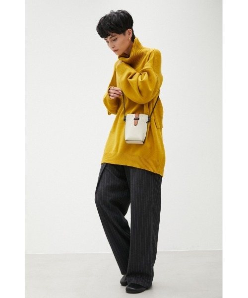 crie conforto（クリーコンフォルト）の「配色モバイルショルダー（ショルダーバッグ・レディース・ベージュ/ブラック・FREE）」の7枚目の写真