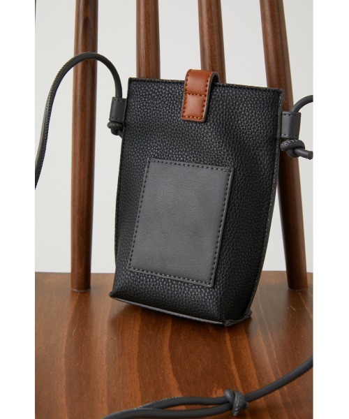 crie conforto（クリーコンフォルト）の「配色モバイルショルダー（ショルダーバッグ・レディース・ベージュ/ブラック・FREE）」の22枚目の写真