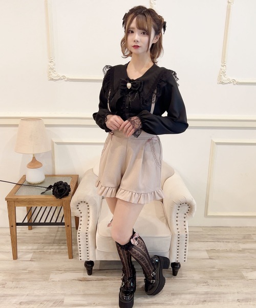 MA*RS（アメーバーマーズ）の「ハートレースショートパンツ
