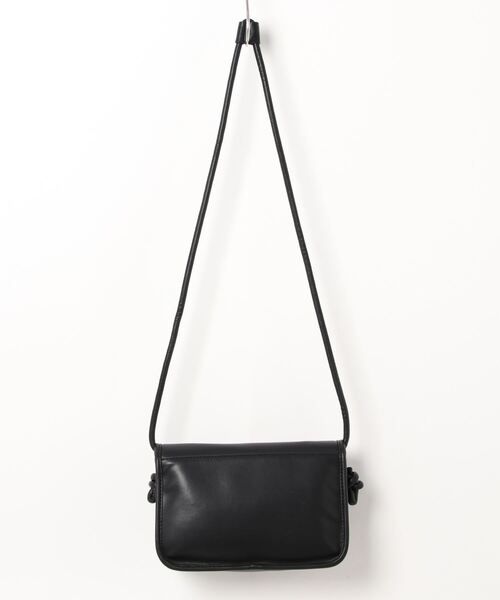 JUNRED（ジュンレッド）の「シンセティックレザーショルダーバッグ（ショルダーバッグ・メンズ・ブラック/チャコールグレー/ブラック系その他・FREE）」の17枚目の写真