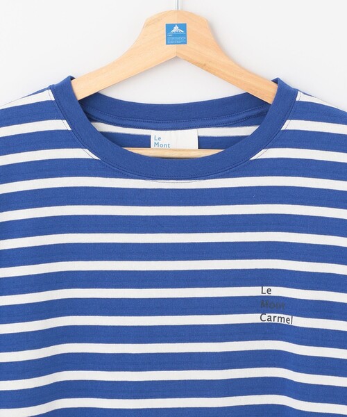 SHARE PARK（シェアパーク）の「【UVカット】ボーダーロゴ半袖カットワンピース（ワンピース・レディース・ホワイト系1/ブルー系1・SMALL/MEDIUM/X-SMALL）」の15枚目の写真