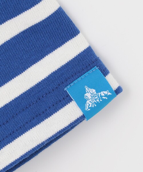 SHARE PARK（シェアパーク）の「【UVカット】ボーダーロゴ半袖カットワンピース（ワンピース・レディース・ホワイト系1/ブルー系1・SMALL/MEDIUM/X-SMALL）」の18枚目の写真