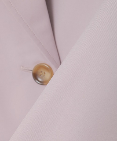 Honeys（ハニーズ）の「撥水加工トレンチコート（トレンチコート・レディース・ピンクベージュ/グレイッシュベージュ/サックスブルー/ネイビー/ベージュ・M/L/LL/S）」の7枚目の写真