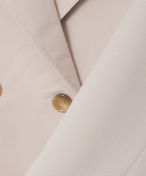 Honeys（ハニーズ）の「撥水加工トレンチコート（トレンチコート・レディース・ピンクベージュ/グレイッシュベージュ/サックスブルー/ネイビー/ベージュ・M/L/LL/S）」の11枚目の写真