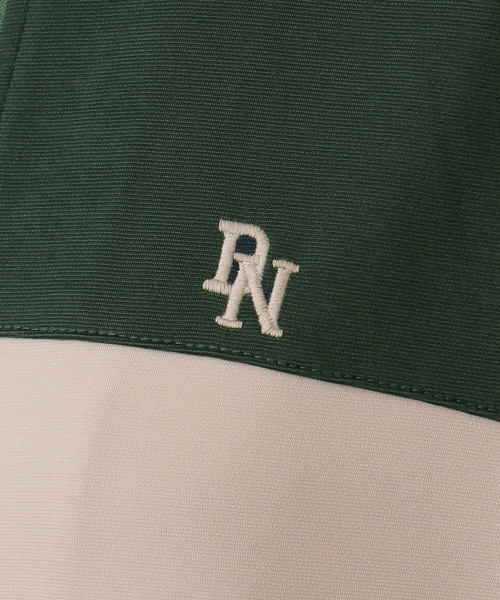 DOUBLE NAME（ダブルネーム）の「配色レトロラインリブジャージ（ジャージ・レディース・ネイビー/グリーン/レッド・FREE）」の21枚目の写真