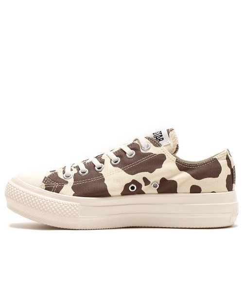 CONVERSE（コンバース）の「CONVERSE ALL STAR LIGHT PLTS COWSPOT OX / コンバース オールスター ライト PLTS カウスポット オックス（スニーカー・レディース・ホワイト・25.0cm/23.0cm/23.5cm/22.5cm/24.0cm/24.5cm）」の3枚目の写真