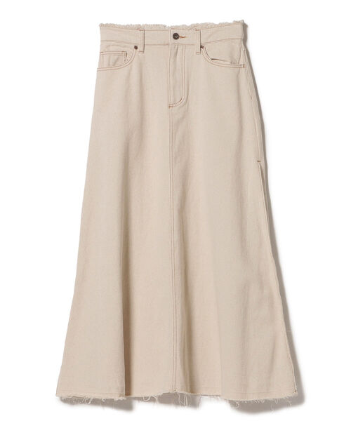 BEAMS HEART(ビームスハート)の「BEAMS HEART / サイドタック デニムスカート(デニムスカート・レディース・ホワイト系その他/ネイビー・SMALL/MEDIUM)」の17枚目の写真