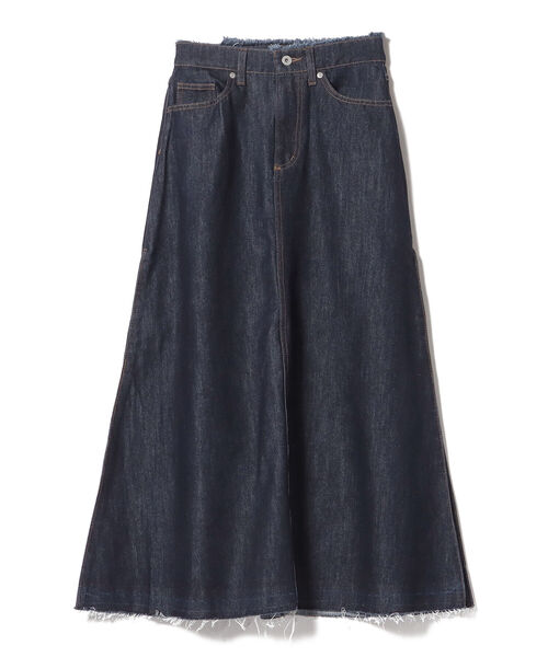 BEAMS HEART(ビームスハート)の「BEAMS HEART / サイドタック デニムスカート(デニムスカート・レディース・ホワイト系その他/ネイビー・SMALL/MEDIUM)」の20枚目の写真