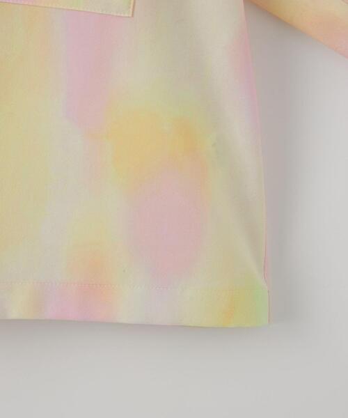 CITEN（シテン）の「＜CITEN＞マーブルプリント シャツ（シャツ/ブラウス・レディース・イエロー・FREE）」の9枚目の写真