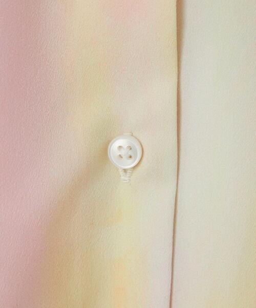 CITEN（シテン）の「＜CITEN＞マーブルプリント シャツ（シャツ/ブラウス・レディース・イエロー・FREE）」の11枚目の写真