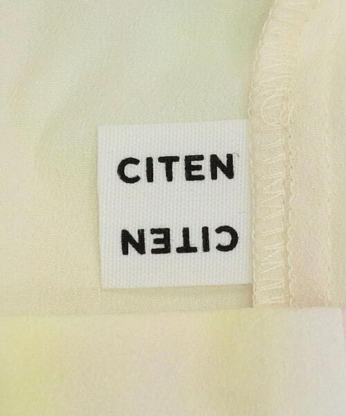 CITEN（シテン）の「＜CITEN＞マーブルプリント シャツ（シャツ/ブラウス・レディース・イエロー・FREE）」の12枚目の写真