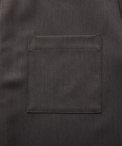 SERACE（セラス）の「【SERACE】Loose silhouette shirt / ルーズシルエットシャツ（シャツ/ブラウス・メンズ・ブラック/オフホワイト/チャコールグレー/ダークブルー/グレイッシュベージュ/ダークグリーン/ライトブルー/ワインレッド/ブラック系・M/L/S）」の15枚目の写真