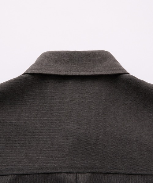 SERACE（セラス）の「【SERACE】Loose silhouette shirt / ルーズシルエットシャツ（シャツ/ブラウス・メンズ・ブラック/オフホワイト/チャコールグレー/ダークブルー/グレイッシュベージュ/ダークグリーン/ライトブルー/ワインレッド/ブラック系・M/L/S）」の20枚目の写真