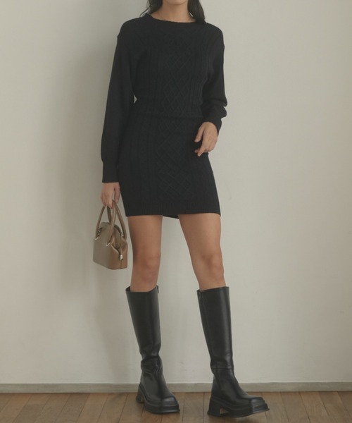 ACYM(アシーム)の「Square sole long ブーツ(ブーツ・レディース・ブラック・SMALL/MEDIUM/LARGE)」の8枚目の写真