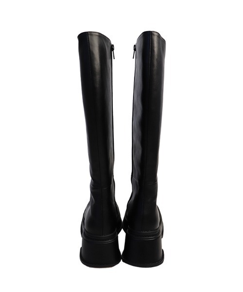ACYM(アシーム)の「Square sole long ブーツ(ブーツ・レディース・ブラック・SMALL/MEDIUM/LARGE)」の11枚目の写真
