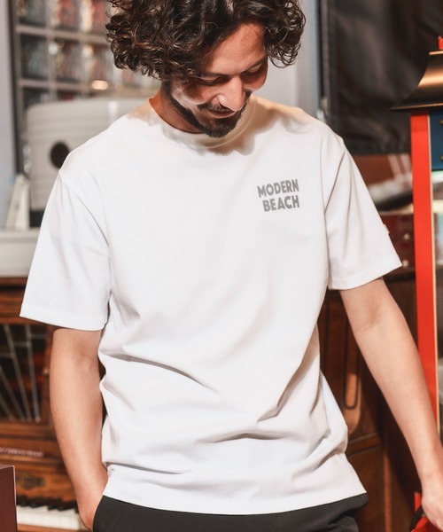 【セール】mt8207-MODERN BEACH SS -SHIRTS Tシャツ（Tシャツ/カットソー）｜qwerty（クワーティ）