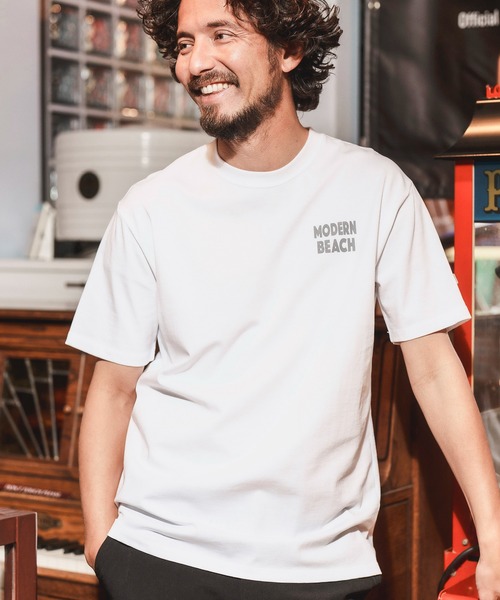 【セール】mt8207-MODERN BEACH SS -SHIRTS Tシャツ（Tシャツ/カットソー）｜qwerty（クワーティ）