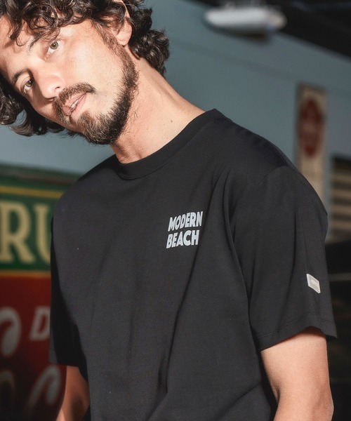 【セール】mt8207-MODERN BEACH SS -SHIRTS Tシャツ（Tシャツ/カットソー）｜qwerty（クワーティ）