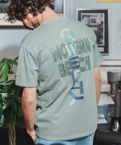 【セール】mt8207-MODERN BEACH SS -SHIRTS Tシャツ（Tシャツ/カットソー）｜qwerty（クワーティ）
