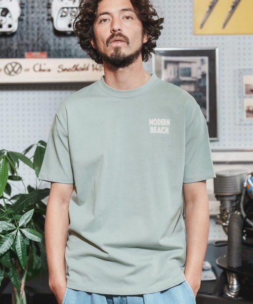 【セール】mt8207-MODERN BEACH SS -SHIRTS Tシャツ（Tシャツ/カットソー）｜qwerty（クワーティ）