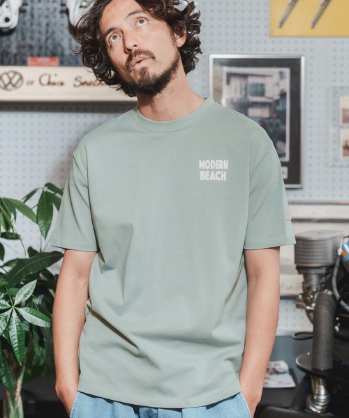 【セール】mt8207-MODERN BEACH SS -SHIRTS Tシャツ（Tシャツ/カットソー）｜qwerty（クワーティ）
