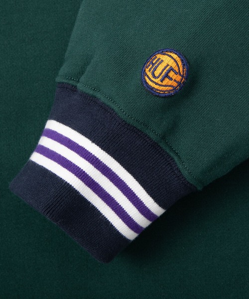 HUF（ハフ）の「DRAFT PICK HALF ZIP FLEECE/ HUF ハーフジップ