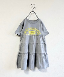 Life Support Products | コットンUSA半袖ティアードワンピース(90～150cm)(ワンピース)