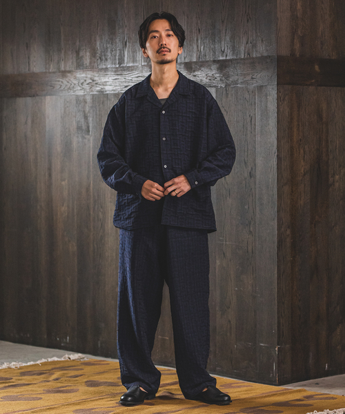 JOURNAL STANDARD（ジャーナルスタンダード）の「Swell UP ジャガードパンツ（その他パンツ・メンズ・ネイビー/ラベンダー/ブラウン・LARGE/MEDIUM）」の4枚目の写真