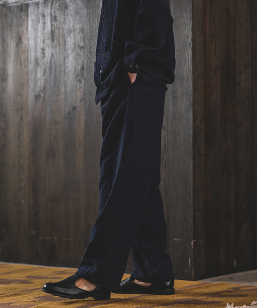 JOURNAL STANDARD（ジャーナルスタンダード）の「Swell UP ジャガードパンツ（その他パンツ・メンズ・ネイビー/ラベンダー/ブラウン・LARGE/MEDIUM）」の9枚目の写真