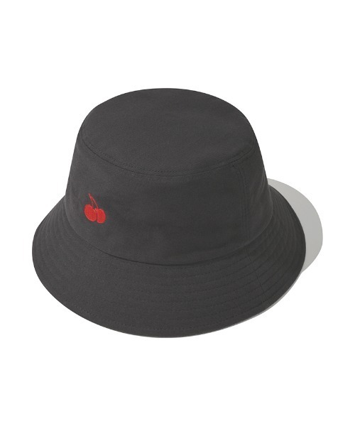 KIRSH(キルシー)の「KIRSH UNI BUCKET HAT/キルシーユニバケットハット(ハット・レディース・ベージュ/チャコール・ONE SIZE)」の3枚目の写真