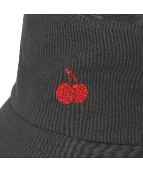 KIRSH(キルシー)の「KIRSH UNI BUCKET HAT/キルシーユニバケットハット(ハット・レディース・ベージュ/チャコール・ONE SIZE)」の10枚目の写真