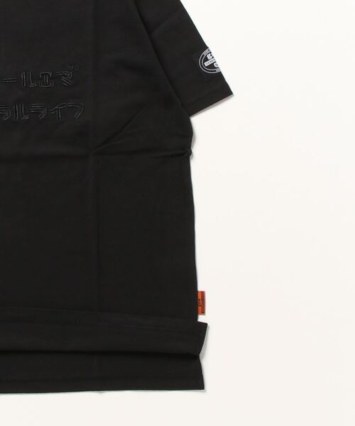 grn（ジーアールエヌ）の「【grn GENERAL LIFE/ジーアールエヌジェネラルライフ】KATAKANA LOGO TEE カタカナ ロゴ Tシャツ（Tシャツ/カットソー・メンズ・ブラック/インディゴブルー/ホワイト・M/L）」の7枚目の写真