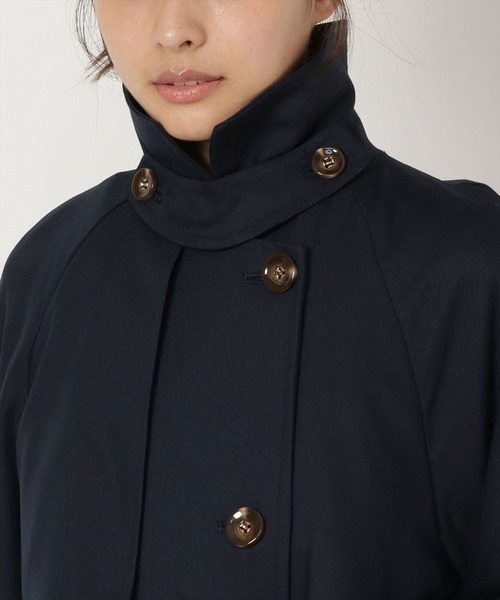 REDYAZEL（レディアゼル）の「スタンドカラートレンチコート（トレンチコート・レディース・サックスブルー/ネイビー/ベージュ・SMALL/MEDIUM）」の15枚目の写真