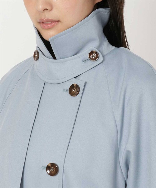 REDYAZEL（レディアゼル）の「スタンドカラートレンチコート（トレンチコート・レディース・サックスブルー/ネイビー/ベージュ・SMALL/MEDIUM）」の21枚目の写真