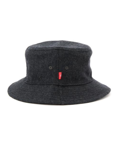Dickies（ディッキーズ）の「BEAMS × Dickies / リバーシブル バケットハット（ハット・メンズ・グレー/ネイビー・ONE SIZE）」の5枚目の写真