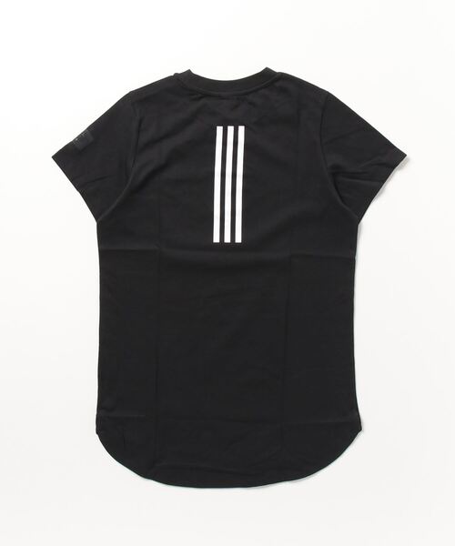 adidas（アディダス）の「【別注】アディダス adidas ID 2.0 ルーズフィット_チュニック半袖Tシャツ 限定コラボ（Tシャツ/カットソー・レディース・ブラック/ホワイト・XL/M/L/S）」の4枚目の写真