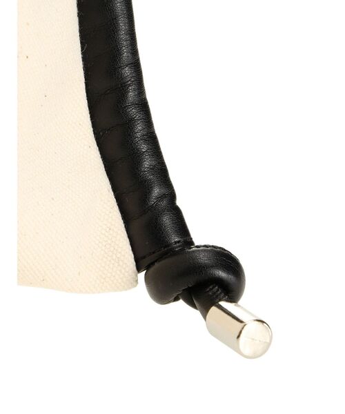 ELENDEEK（エレンディーク）の「キャンバスフェイクレザーコンビトートバッグ（トートバッグ・レディース・ブラック/アイボリー/その他1・FREE）」の13枚目の写真