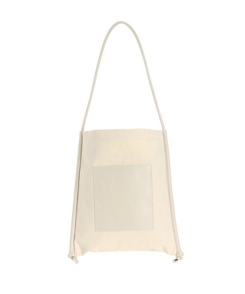 ELENDEEK（エレンディーク）の「キャンバスフェイクレザーコンビトートバッグ（トートバッグ・レディース・ブラック/アイボリー/その他1・FREE）」の16枚目の写真