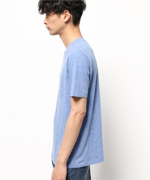 CIAOPANIC（チャオパニック）の「【Ciaopanic】F.L.B天竺ポケTee（Tシャツ/カットソー・メンズ・グレー/チャコールグレー/ブルー・MEDIUM/LARGE）」の9枚目の写真