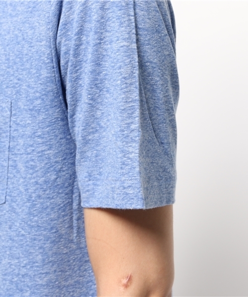 CIAOPANIC（チャオパニック）の「【Ciaopanic】F.L.B天竺ポケTee（Tシャツ/カットソー・メンズ・グレー/チャコールグレー/ブルー・MEDIUM/LARGE）」の12枚目の写真