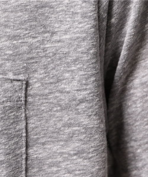 CIAOPANIC（チャオパニック）の「【Ciaopanic】F.L.B天竺ポケTee（Tシャツ/カットソー・メンズ・グレー/チャコールグレー/ブルー・MEDIUM/LARGE）」の7枚目の写真