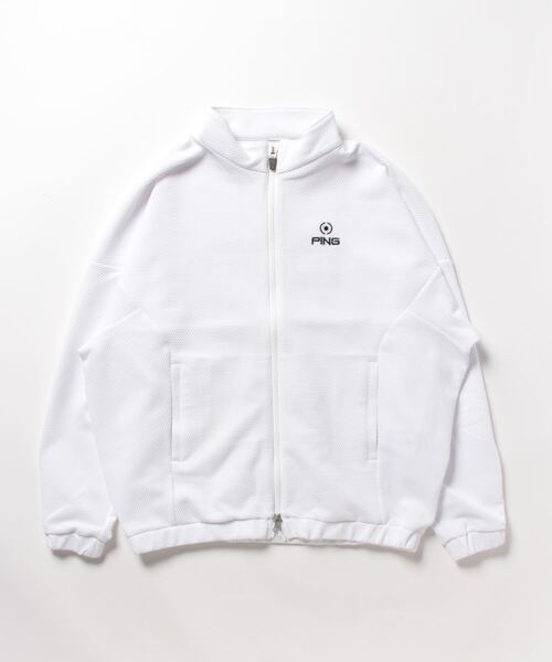 【PING APPAREL】ストレッチハニカムメッシュブルゾン ＜PERFORMANCE＞ (LADIES)