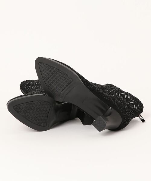 Burner(バーナー)の「【OKUOKU 0909】シースルーデザイン ショートブーツ oku-shoes-682175898014-565 U(ブーツ・レディース・ホワイト/ブラック・35/39/38/36/37/40)」の12枚目の写真