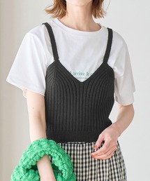 ニットビスチェ