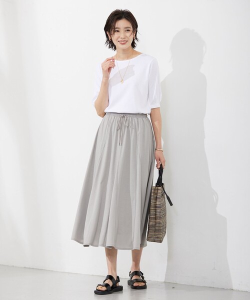 J.PRESS(ジェイプレス)の「【WEB限定・A4サイズ収納可】 マダガスカルラフィア トート バッグ(トートバッグ・レディース・ブルー系1/ブラウン系3/ブラック系2/ベージュ系2・F)」の20枚目の写真