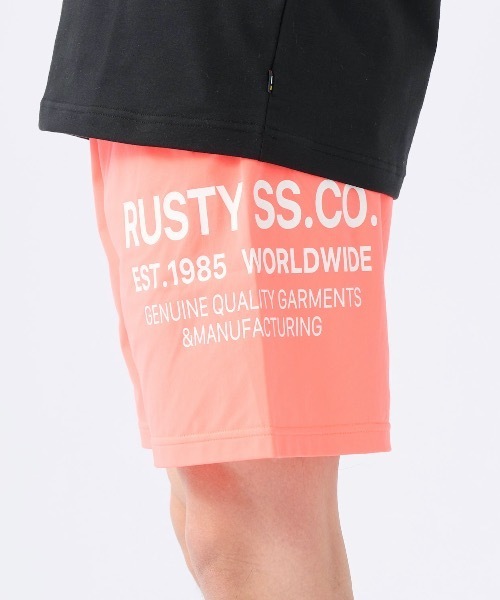 RUSTY(ラスティ)の「【RUSTY:ラスティー】ショートパンツ PEARTEX SHORTS(その他パンツ・メンズ・レモンイエロー/ブラック/ピンク/ブラック×ブラック・LARGE/X-LARGE/MEDIUM)」の14枚目の写真