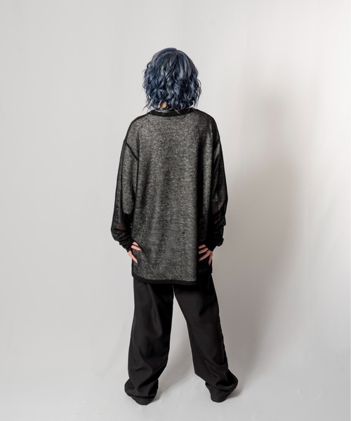 R/X（ロックス）の「シアーニット/ユニセックス対応（ニット/セーター・メンズ・ブラック/ベージュ・FREE）」の17枚目の写真