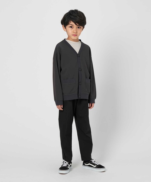 MPS（エムピーエス）の「【接触冷感】【MPS】サラサライージーパンツ / 吸水速乾（その他パンツ・キッズ・グリーン/カーキブラウン/グレー/ブラック/ホワイト×ブルー/ホワイト×ブラック・110/120/130/140/150/160）」の10枚目の写真